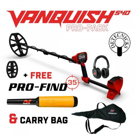 Minelab Vanquish 540 Pro Pack Offer